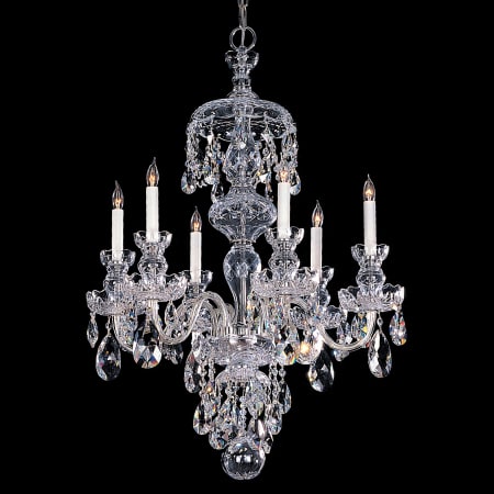 A large image of the Crystorama Lighting Group 1146-CL-SAQ Polished Chrome