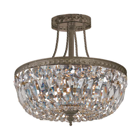 A large image of the Crystorama Lighting Group 119-12-CL-MWP English Bronze