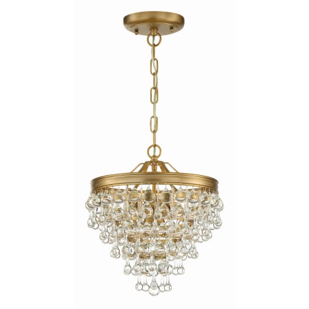 A large image of the Crystorama Lighting Group 130 Vibrant Gold