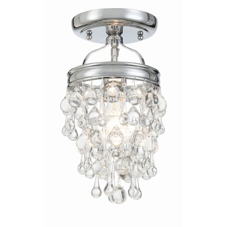 A large image of the Crystorama Lighting Group 131_CEILING Polished Chrome