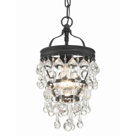 A large image of the Crystorama Lighting Group 131 Matte Black