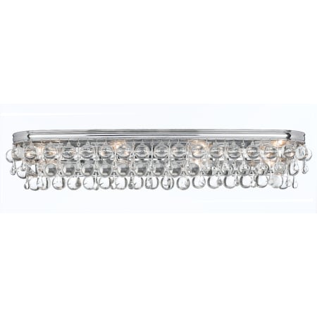 A large image of the Crystorama Lighting Group 134 Polished Chrome