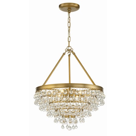 A large image of the Crystorama Lighting Group 136 Vibrant Gold