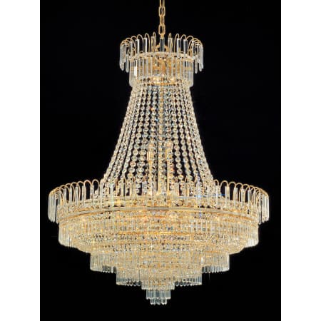 A large image of the Crystorama Lighting Group 1403 Gold