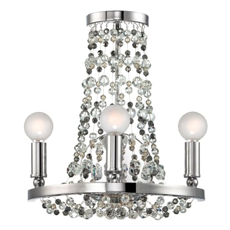 A large image of the Crystorama Lighting Group 1542-MWP Polished Chrome