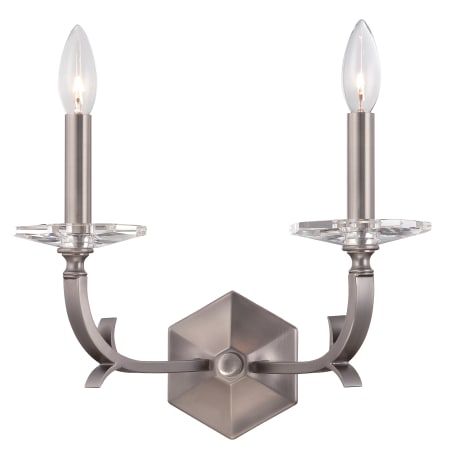 A large image of the Crystorama Lighting Group 2232 Pewter