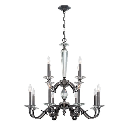 A large image of the Crystorama Lighting Group 2239 Pewter