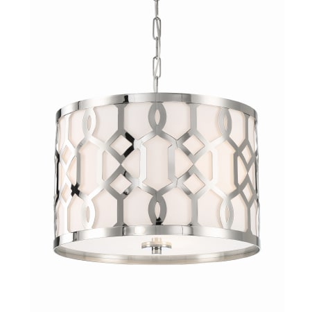 A large image of the Crystorama Lighting Group 2265 Polished Nickel