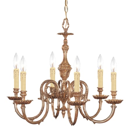 A large image of the Crystorama Lighting Group 2606 Olde Brass