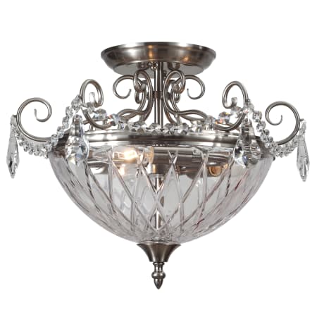 A large image of the Crystorama Lighting Group 269-CL-MWP Polished Chrome