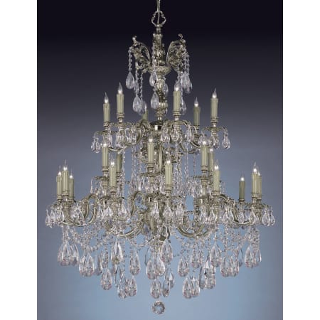 A large image of the Crystorama Lighting Group 2724-CL-S Olde Brass