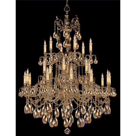 A large image of the Crystorama Lighting Group 2724-GTS Olde Brass
