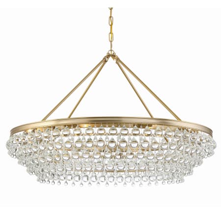 A large image of the Crystorama Lighting Group 278 Vibrant Gold