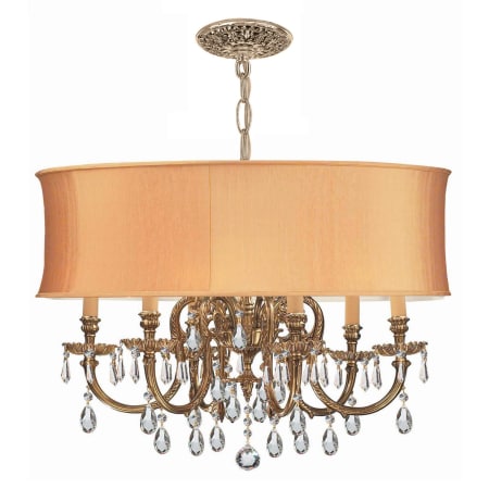A large image of the Crystorama Lighting Group 2916-SHG-CLQ Olde Brass