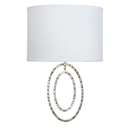 A large image of the Crystorama Lighting Group 341 Antique Silver