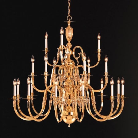 A large image of the Crystorama Lighting Group 419-60-21 Polished Brass