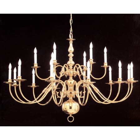 A large image of the Crystorama Lighting Group 4218 Polished Brass