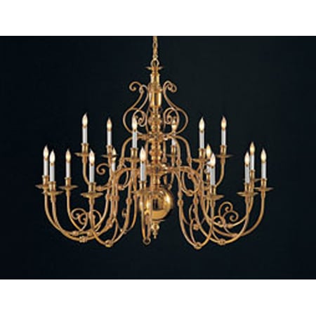 A large image of the Crystorama Lighting Group 4275 Polished Brass