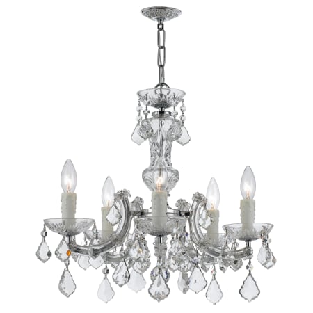 Crystorama Lighting Group 4376 Ch Cl Mwp Polished Chrome Maria A Large Image Of The Crystorama Lighting Group 4376 Cl Mwp Polished Chrome