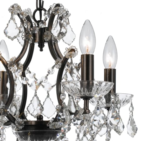 A large image of the Crystorama Lighting Group 4454-CL-S Crystorama Lighting Group 4454-CL-S