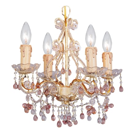 A large image of the Crystorama Lighting Group 4504 Champagne