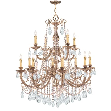 A large image of the Crystorama Lighting Group 479-CL-S Olde Brass