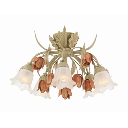 A large image of the Crystorama Lighting Group 4800 Sage Rose