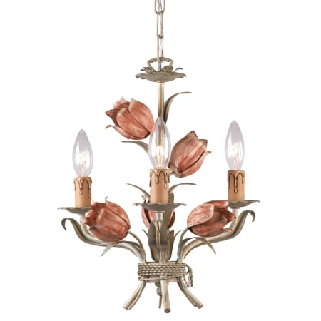 Crystorama Lighting Group 4803 Sr Sage Rose Southport 3 Light 14 Wide Candle Style Mini Chandelier Lightingshowplace Com