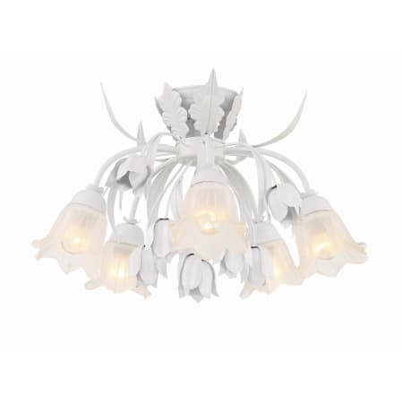 A large image of the Crystorama Lighting Group 4810 Wet White