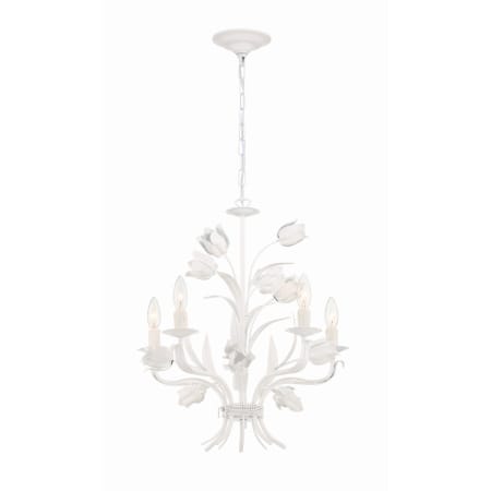 A large image of the Crystorama Lighting Group 4815 Wet White