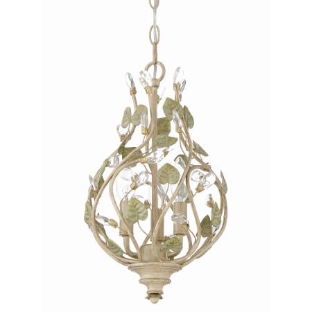 A large image of the Crystorama Lighting Group 4845 Champagne Green Tea