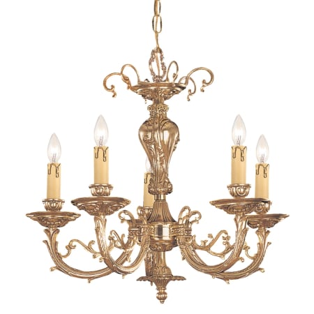 A large image of the Crystorama Lighting Group 485 Olde Brass