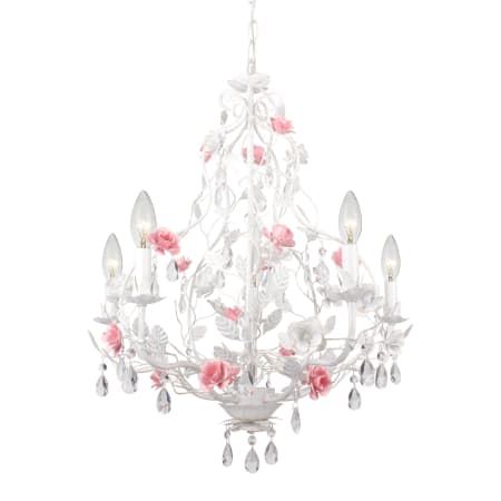 A large image of the Crystorama Lighting Group 4856 Wet White