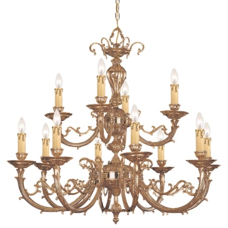 A large image of the Crystorama Lighting Group 489 Olde Brass