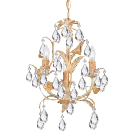A large image of the Crystorama Lighting Group 4903 Champagne