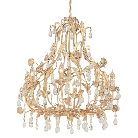 A large image of the Crystorama Lighting Group 4908 Champagne