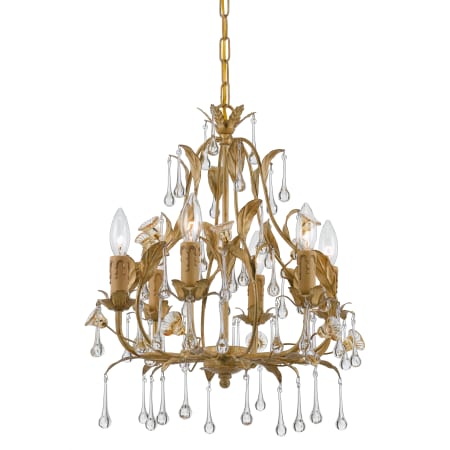 A large image of the Crystorama Lighting Group 4936 Champagne