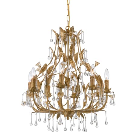 A large image of the Crystorama Lighting Group 4938 Champagne