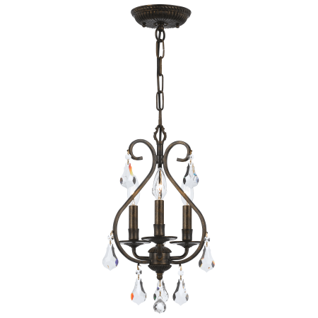 A large image of the Crystorama Lighting Group 5013-CL-MWP Crystorama Lighting Group 5013-CL-MWP