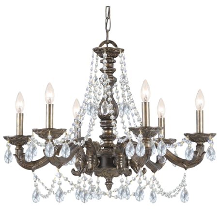 A large image of the Crystorama Lighting Group 5026-CL-S Venetian Bronze