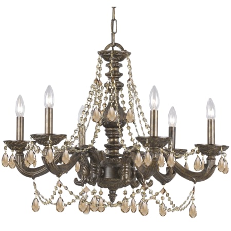 A large image of the Crystorama Lighting Group 5026-GT-MWP Venetian Bronze