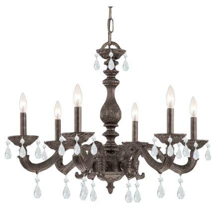 A large image of the Crystorama Lighting Group 5036-CL-S Venetian Bronze