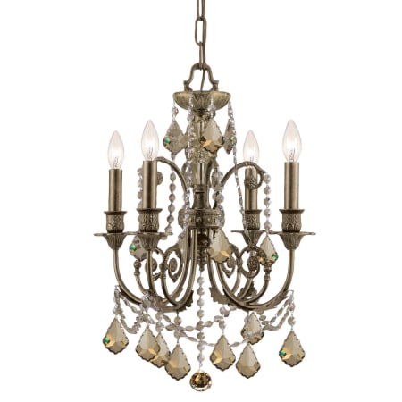 A large image of the Crystorama Lighting Group 5114-GTS English Bronze