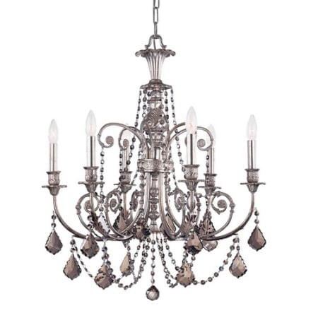 A large image of the Crystorama Lighting Group 5116-SS-MWP Olde Silver