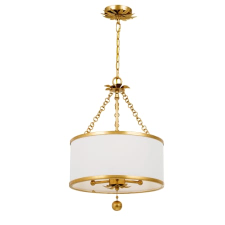 A large image of the Crystorama Lighting Group 513 Antique Gold