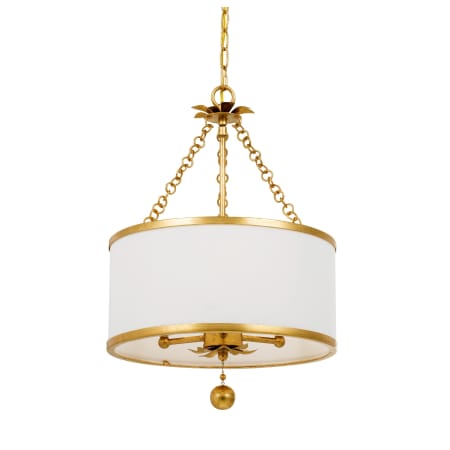 A large image of the Crystorama Lighting Group 513 Antique Gold