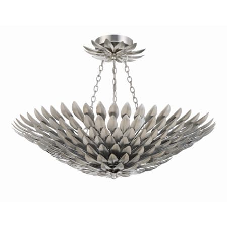 A large image of the Crystorama Lighting Group 517_CEILING Antique Silver