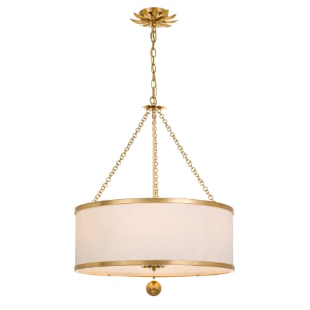 A large image of the Crystorama Lighting Group 518 Antique Gold