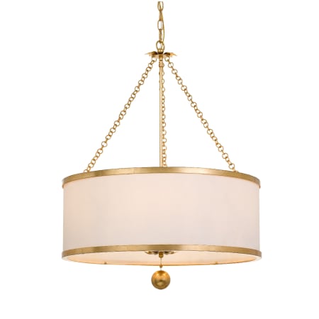 A large image of the Crystorama Lighting Group 518 Antique Gold