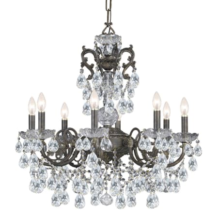 A large image of the Crystorama Lighting Group 5198-CL-MWP English Bronze
